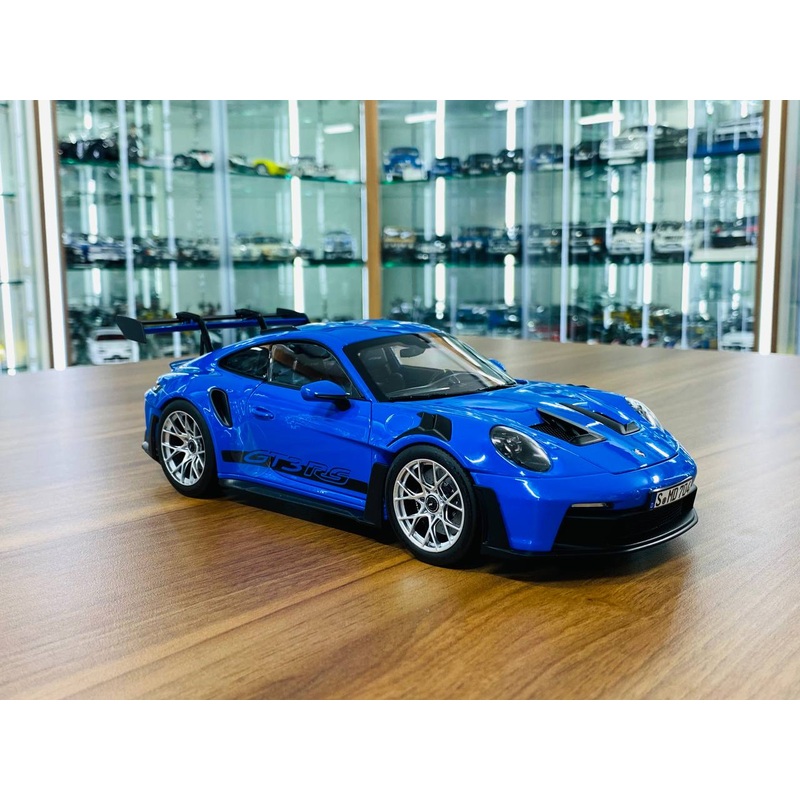1/18 Diecast Norev Porsche 911 GT3 RS  - Sharkblue (2022)