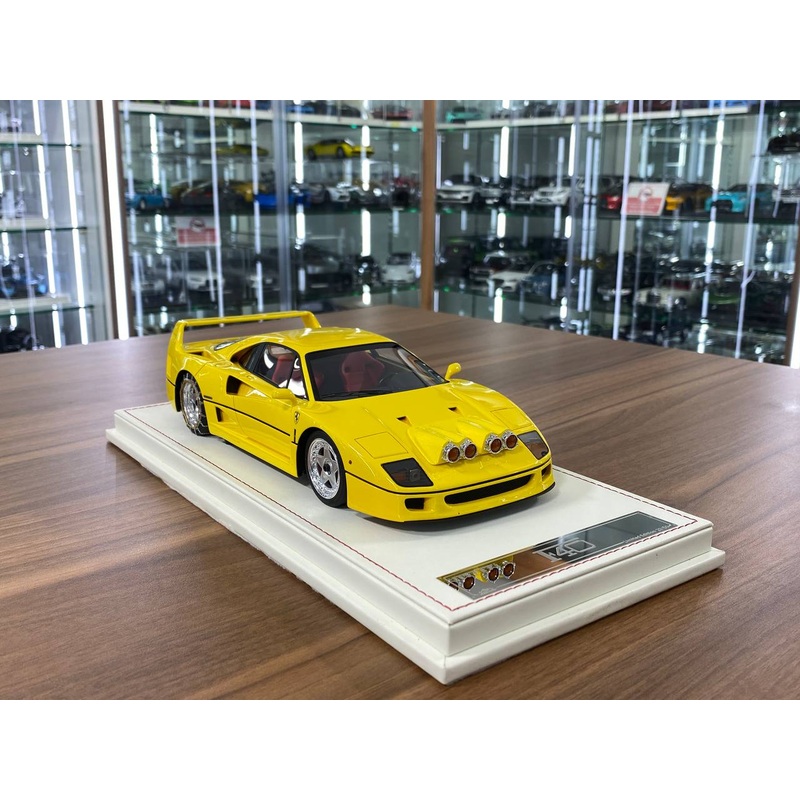 1/18 Resin Ferrari F40  VIP Model Yellow ( Limited 50)