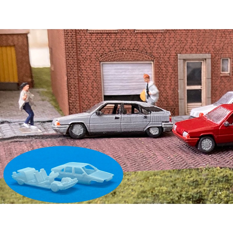 Car Citron BX  Parked