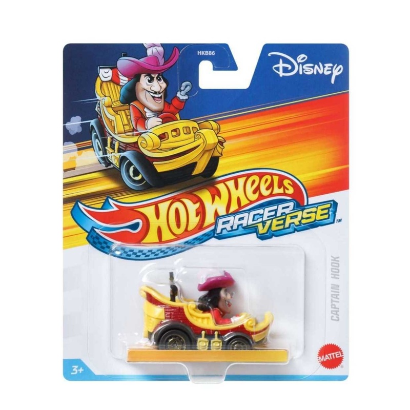 EXCLUSIVE Hotwheels Racer Verse Captain Hook Vehicle