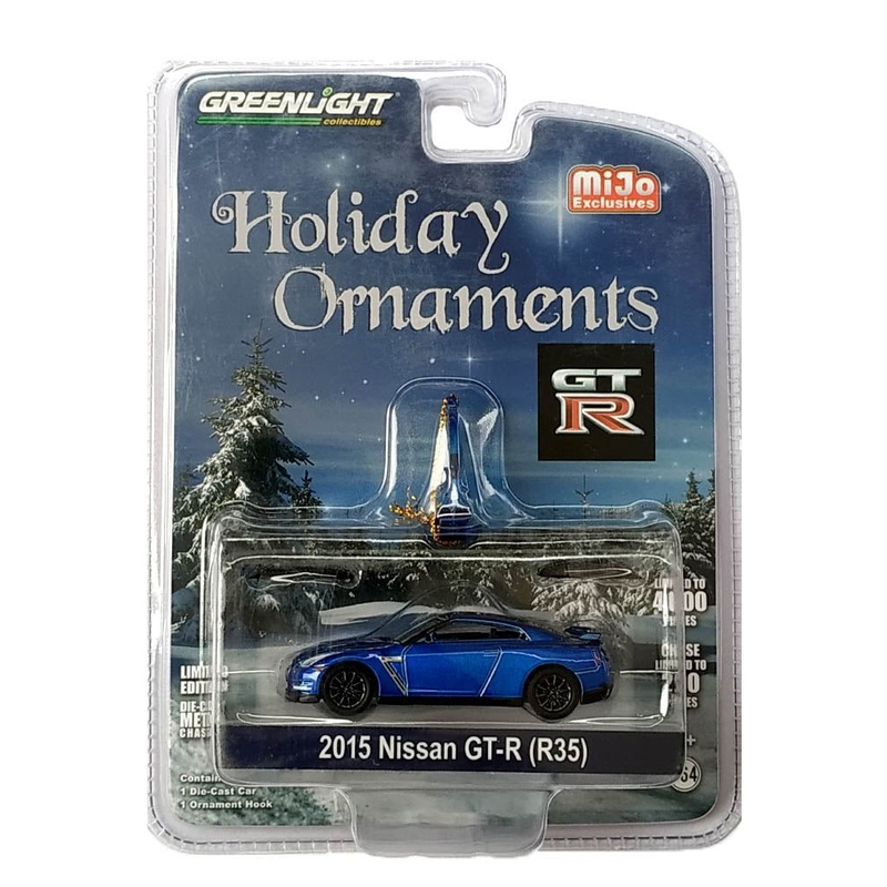 Greenlight Holiday Ornaments 2015 Nissan GT-R (R35)