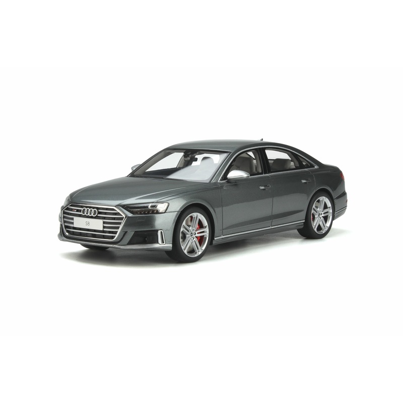 GT Spirit 2020 Audi S8 (D5) Sedan Daytona Grey Metallic 1:18