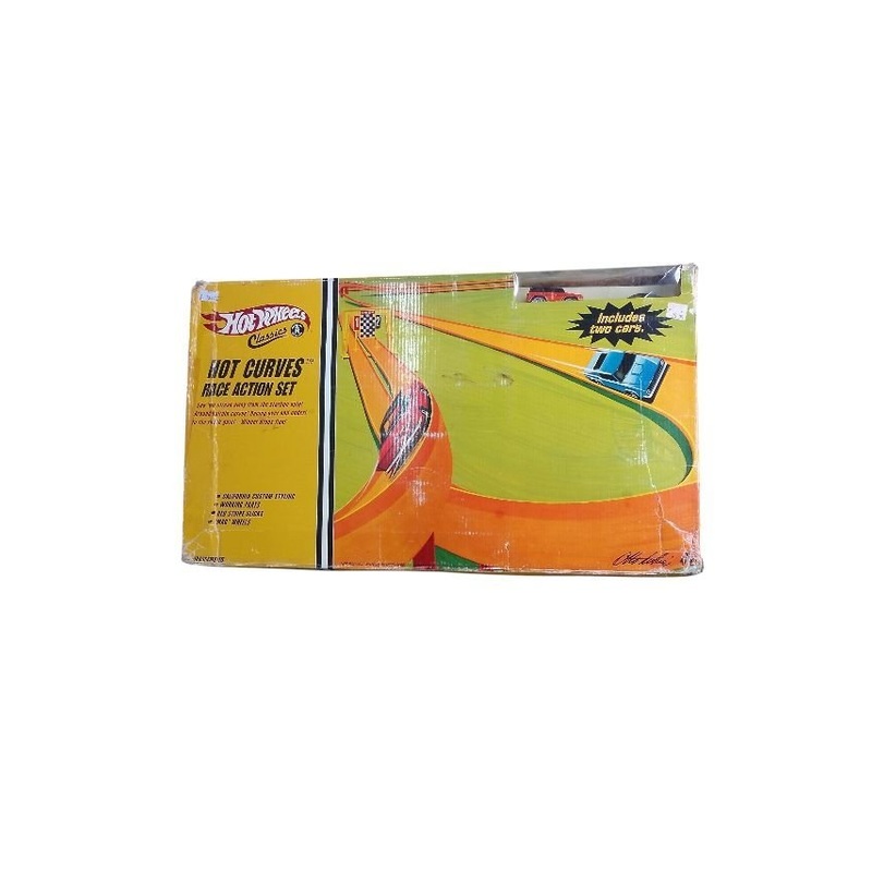 Hot Wheels Classic Hot Curves Race Action