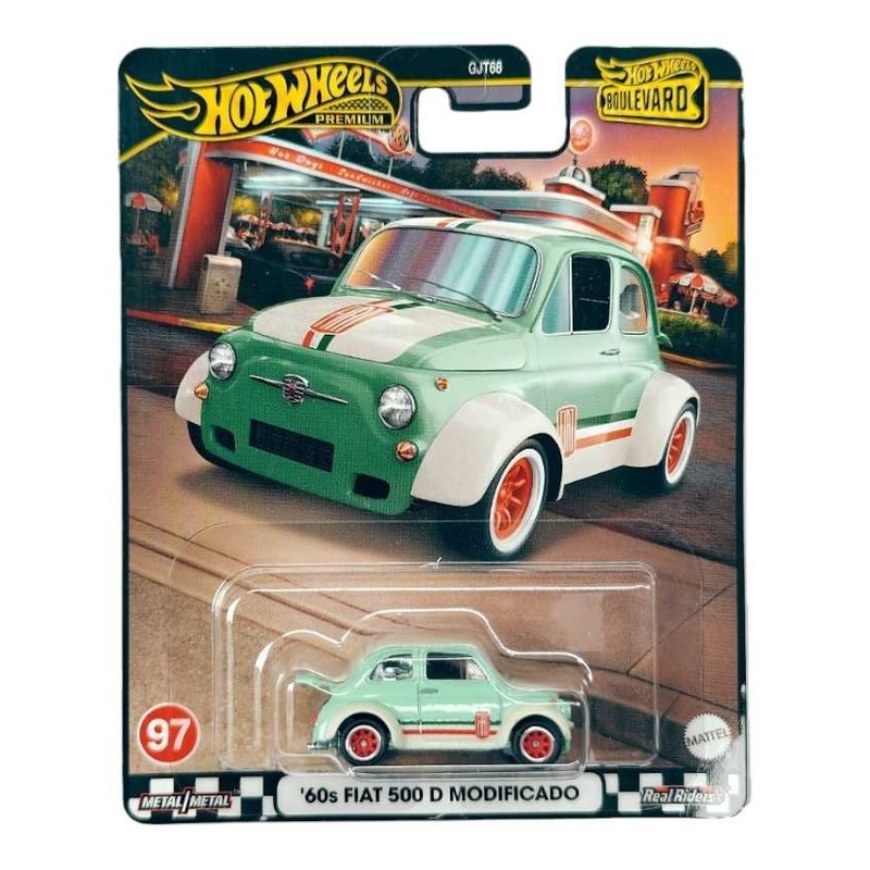 Hotwheels 60s Fiat d modificado