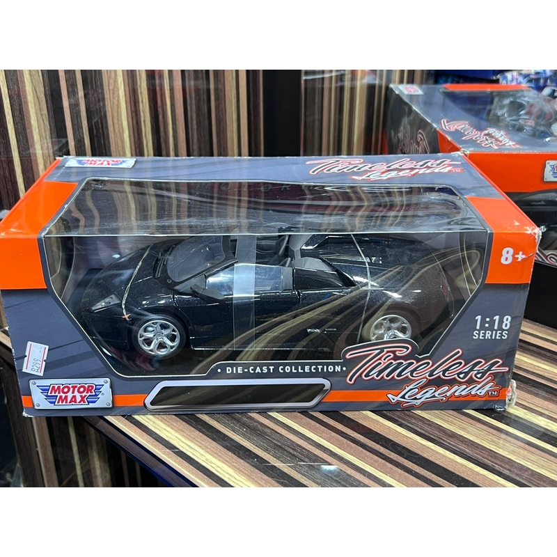 Lamborghini Murcielago Roadster 1/18 Black by Motormax