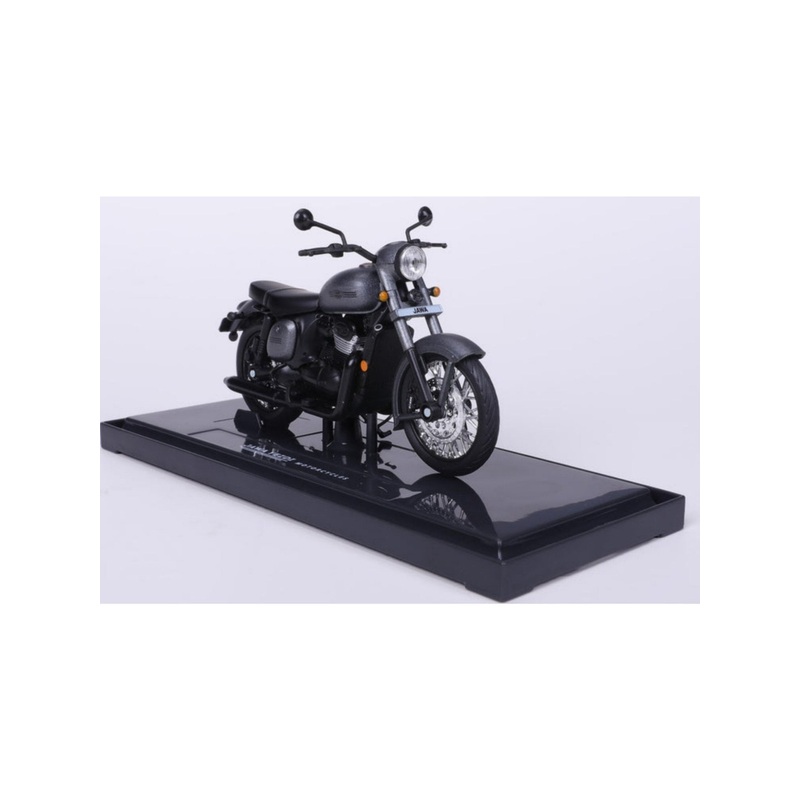 Maisto Jawa Midnight Grey Miniature Model Bikes 1:18 Motorbike