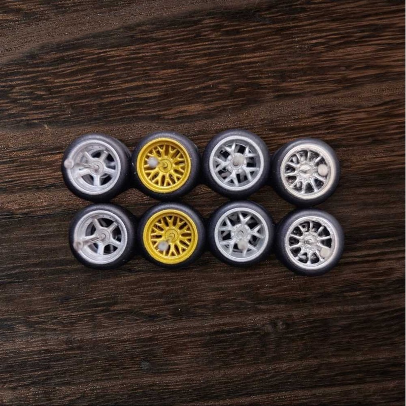 Rubber wheels w-7-1