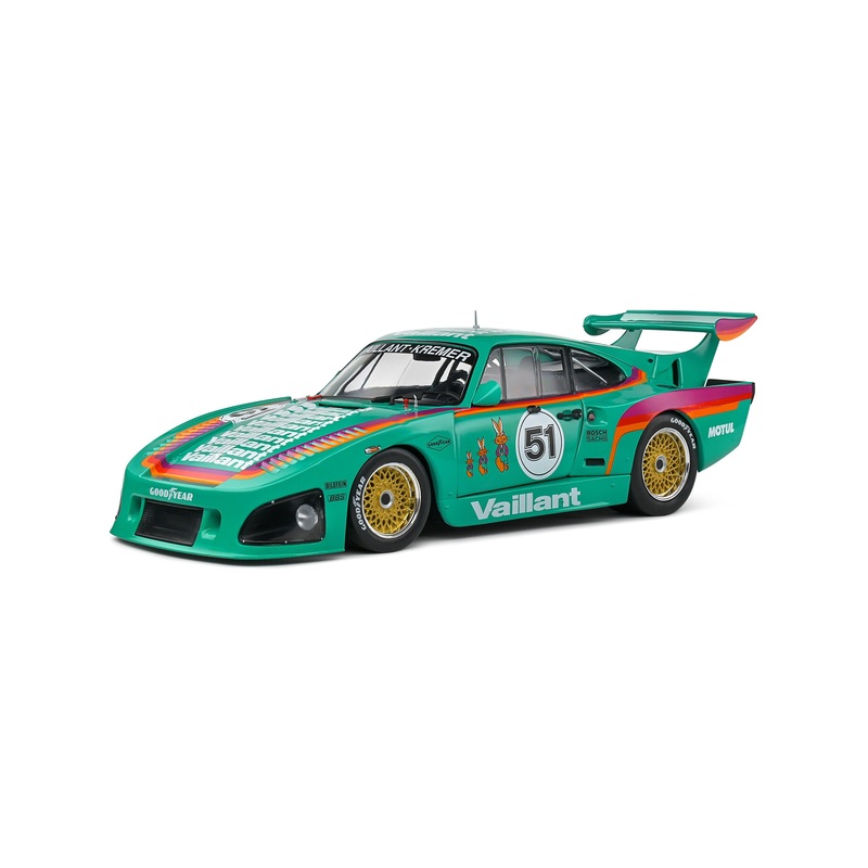 Solido 1977 Porsche 935 K3 #51 Vaillant Green 1:18