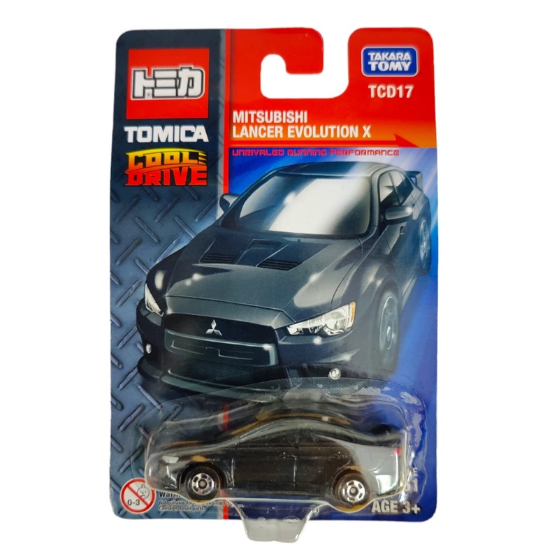 Takara Tomy tomica cool drive Mitsubishi Lancer Evolution X