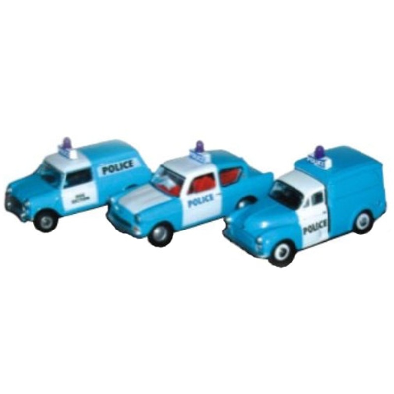 Triple Police Set - 1:76 Scale