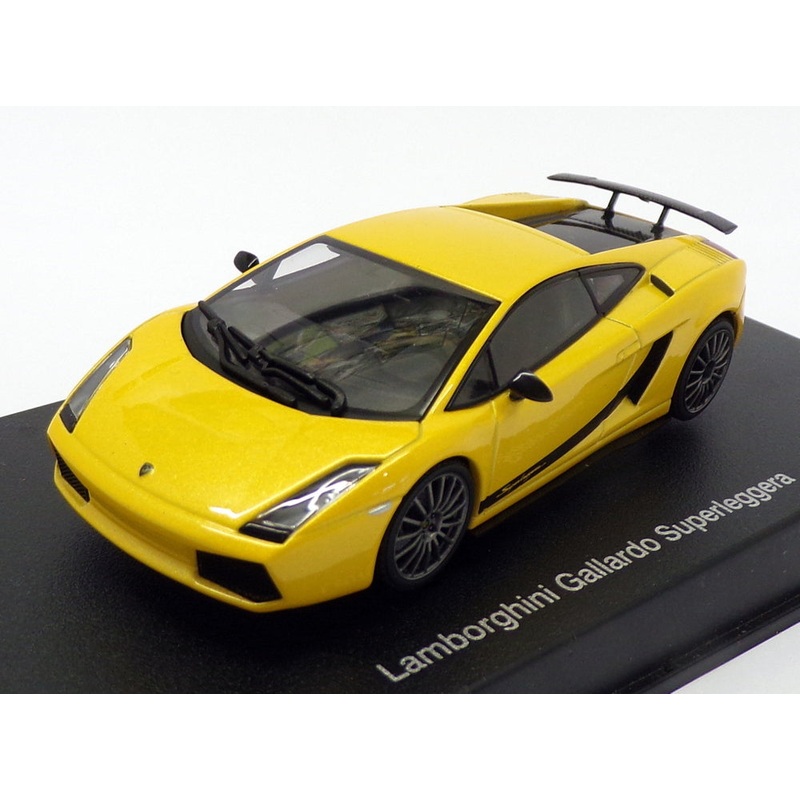 Autoart 1/43 Scale 54614 - Lamborghini Gallardo Superleggera - Met Yellow