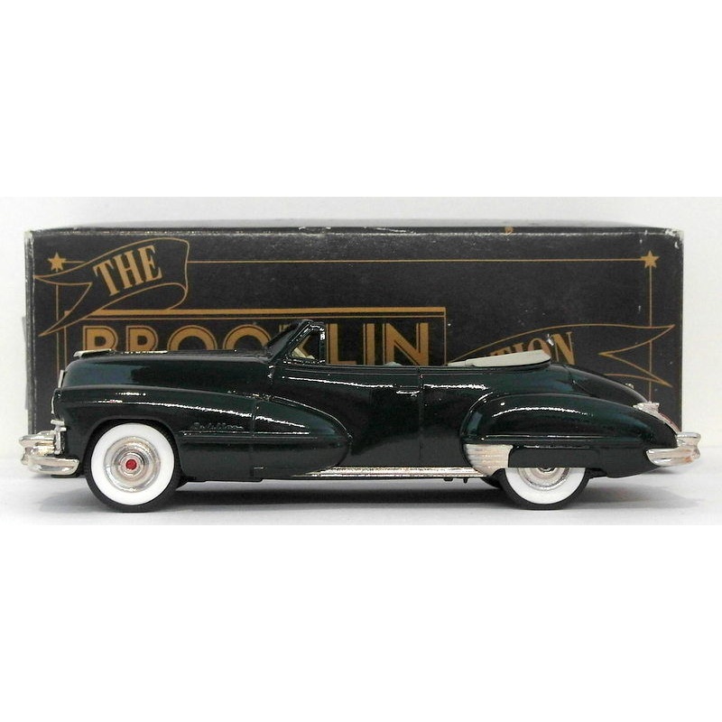 Brooklin 1/43 Scale BRK74 002  - 1947 Cadillac Convertible Dark Green