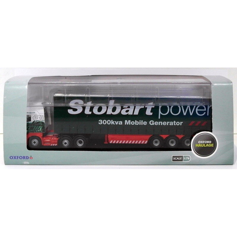 Oxford Diecast 1/76 Scale 76SHL02CS Scania Highline Curtainside - Stobart Power