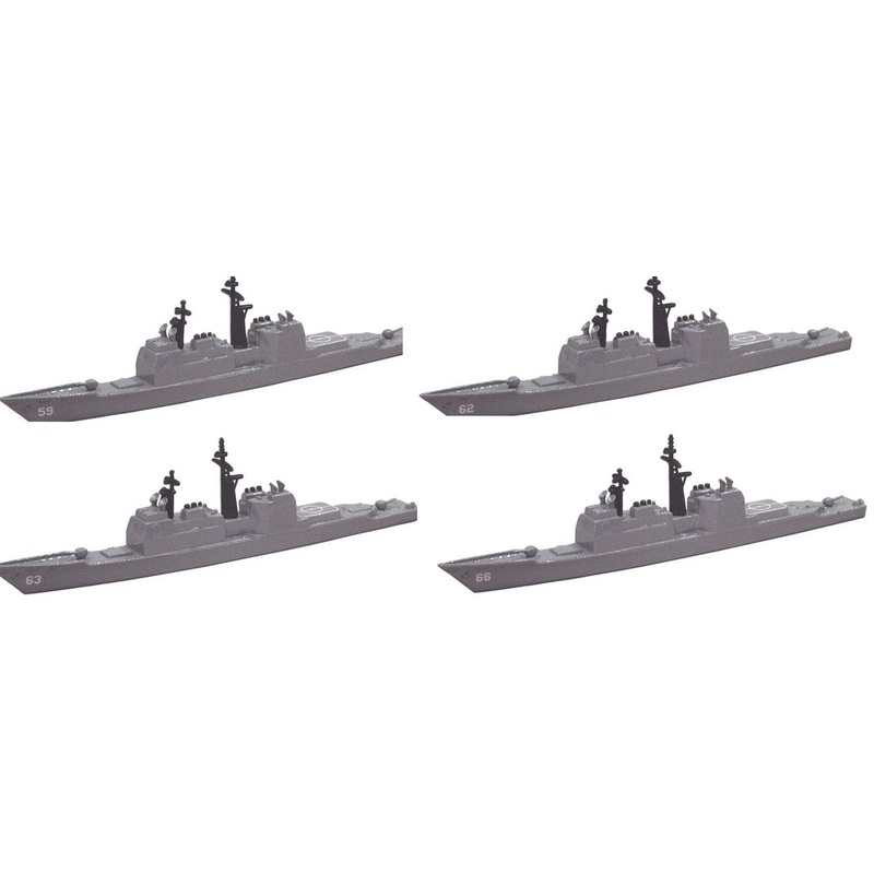 TRIANG Ticonderoga Cruiser - 4 Types - 1:1200 Scale