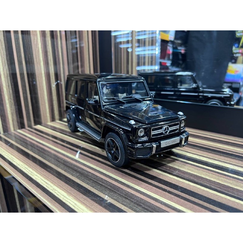 1/18 Diecast Mercedes-Benz G63 AMG Black Almost Real Scale Model Car