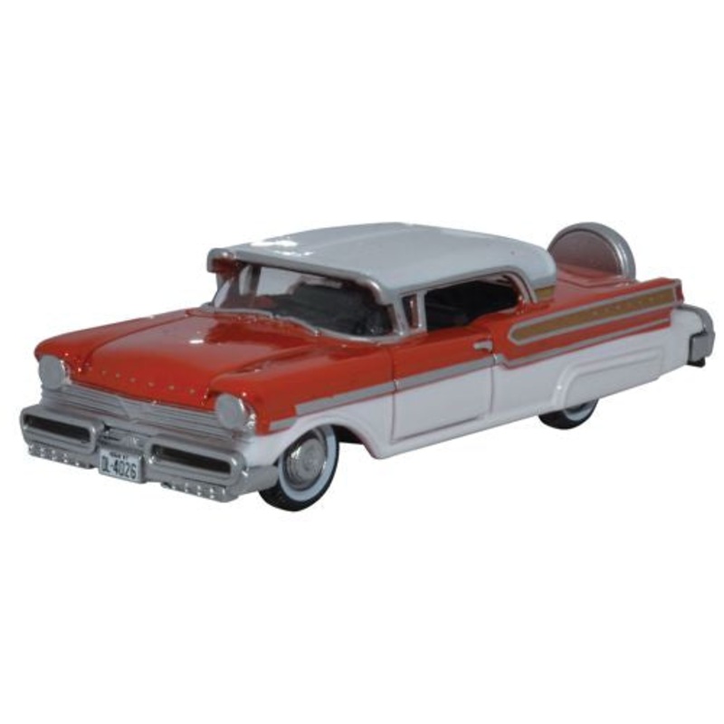 1957 Mercury Montclair Fiesta Red_Classic White - 1:87 S