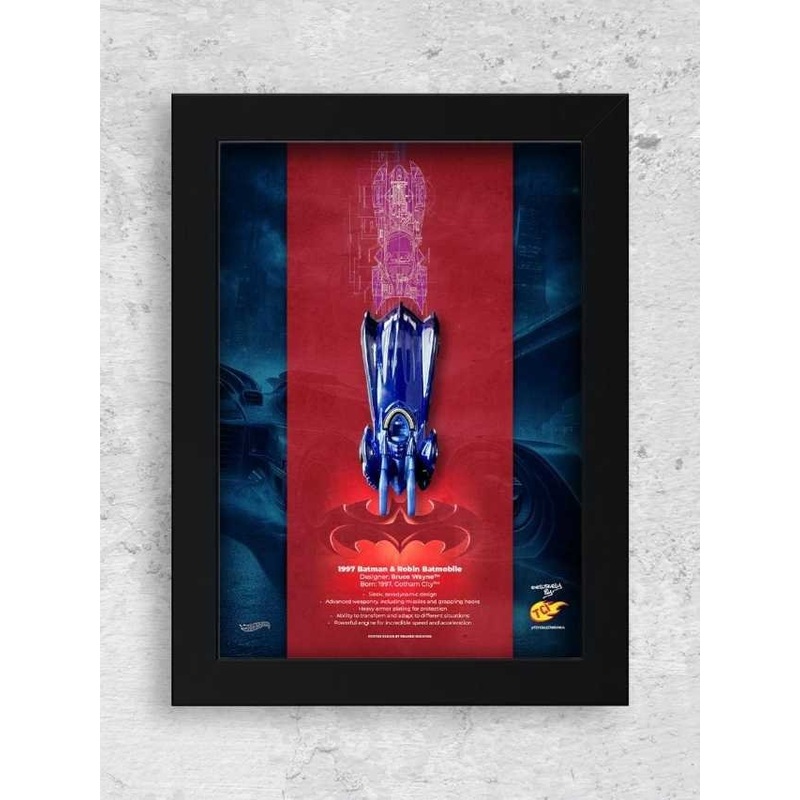 3D Frames with removable Car Magnetic A5 size[Poster Frame and Car Included