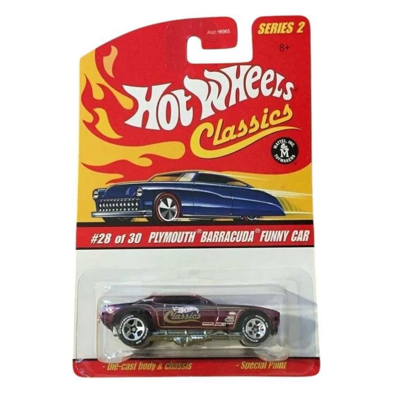Exclusive Hotwheels Classic Plymouth Barracuda Funny Car