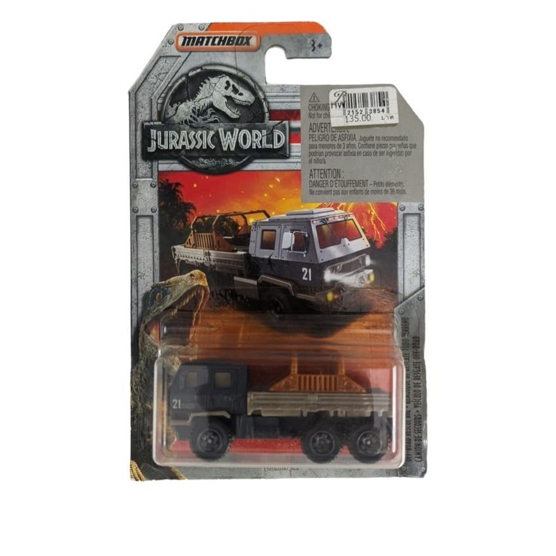 EXCLUSIVE Matchbox Jurassic world off road rescue Rig