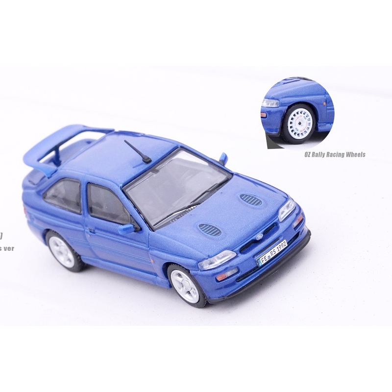 Inno64 1/64 FORD ESCORT RS COSWORTH Metallic Blue