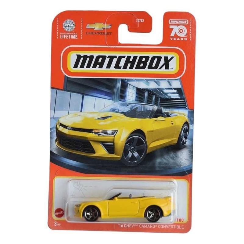 Matchbox 16 Chevy Camaro convertible