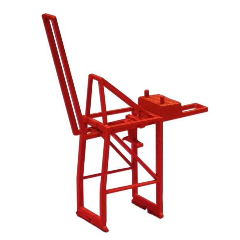 TRIANG Post Panamax Container Crane - Jib Up Orange - 1:1200 Scale