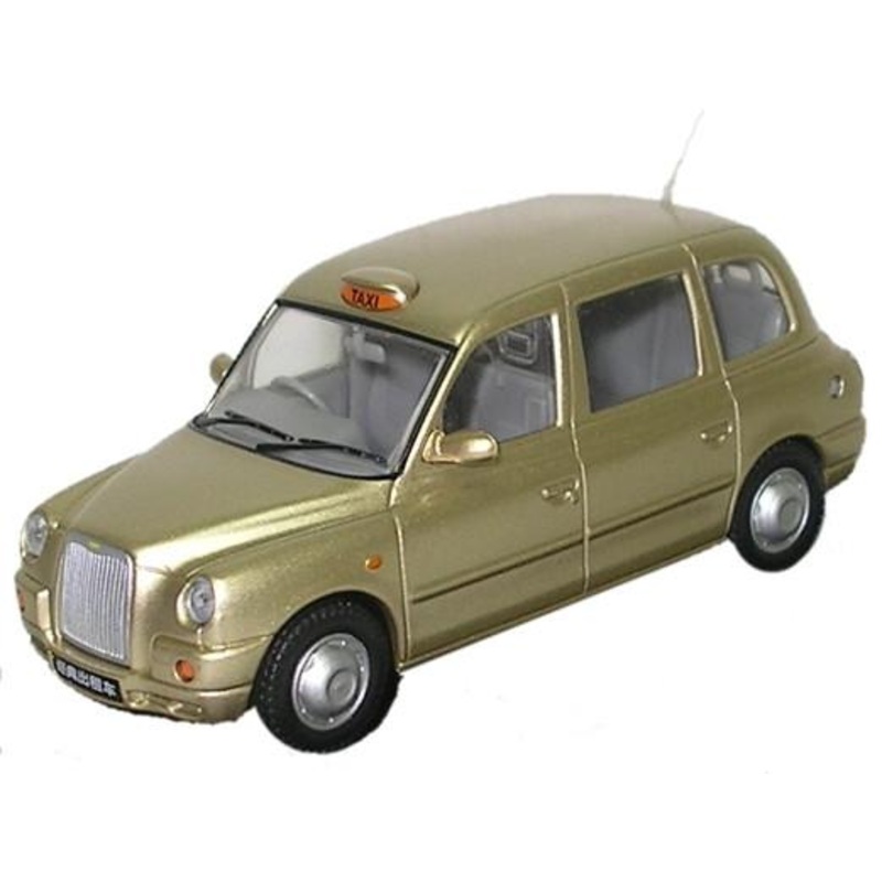 TX4 Gold Taxi - 1:43 Scale