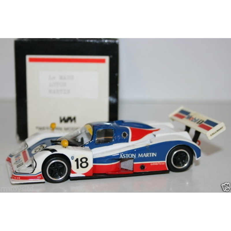 WESTERN MODELS 1/43 SCALE - ASTON MARTIN LE MANS - CALLAWAY - #18