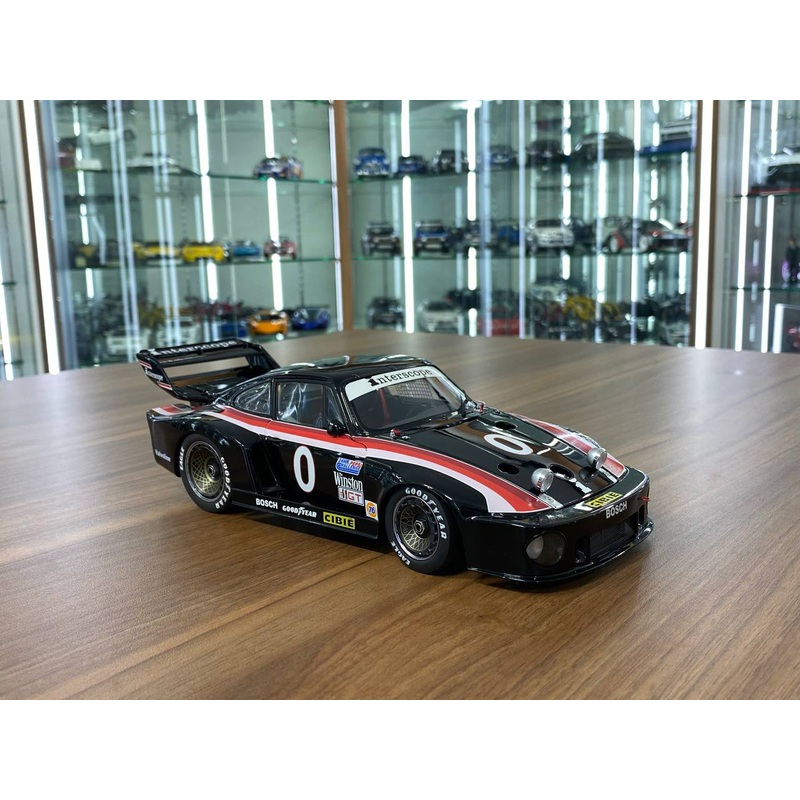 1/18 Diecast Metal - Porsche 935 Daytona 24Hr Winner #0 Black by TSM Model