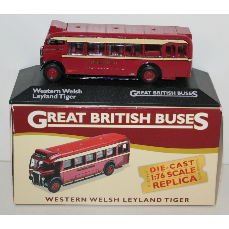 ATLAS 1/76 SCALE 4 655 116 WESTERN WELSH LEYLAND TIGER