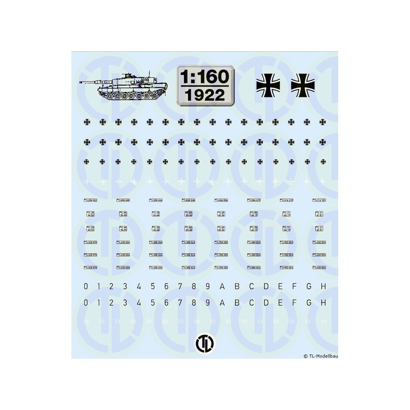 Decals Bundeswehr iron crosses