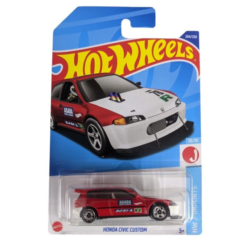 EXCLUSIVE Hotwheels Honda Civic custom