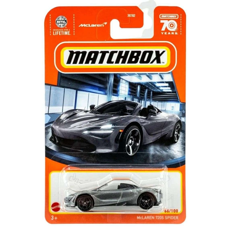 EXCLUSIVE Matchbox Mclaren 720s spider