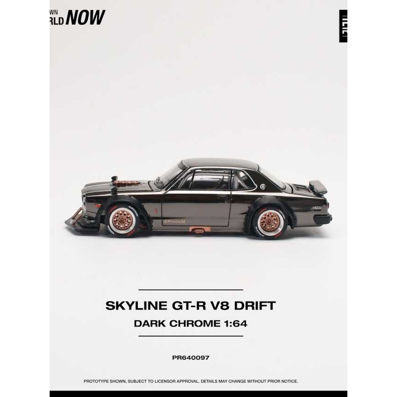 Pop race pr64-97 skyline GT-R v8 drift (hakosuka) 1:64 scale