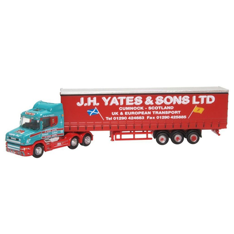 Truck Scania T Cab Curtainside JH Yates & Sons