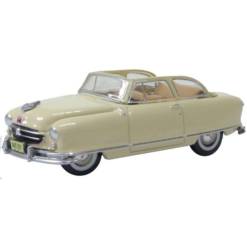 1950 Nash Rambler Custom Landau Convertible Open Champagne Ivory 1:87