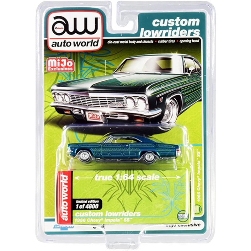 Auto World Custom Lowriders 1966 Chevy impala