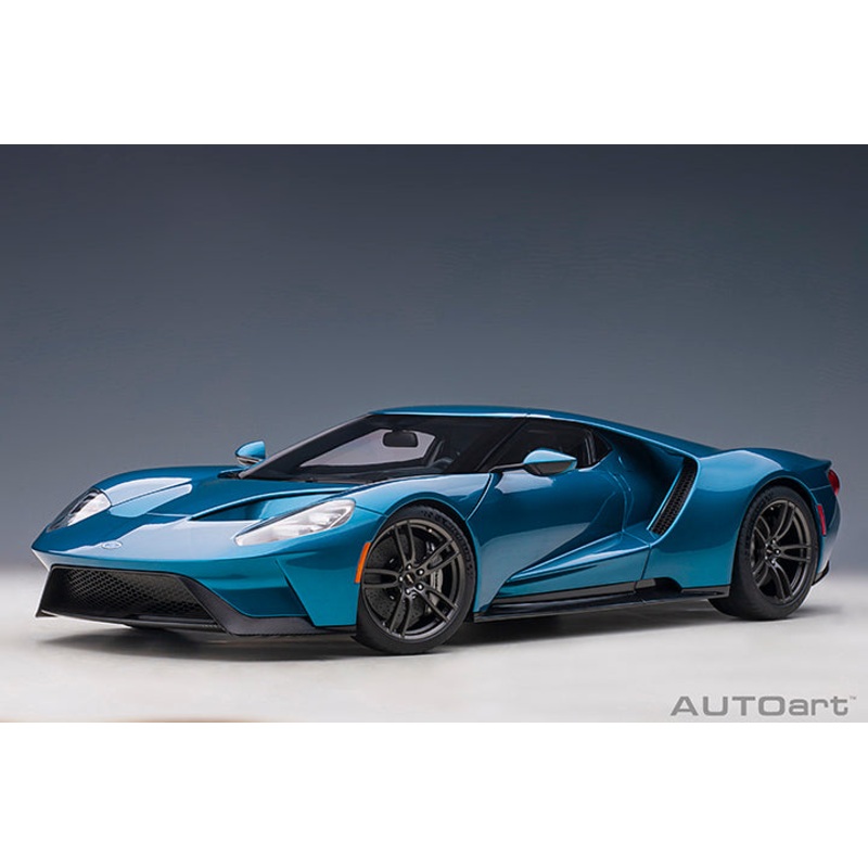 AUTOart 2017 Ford GT Liquid Blue 1:12