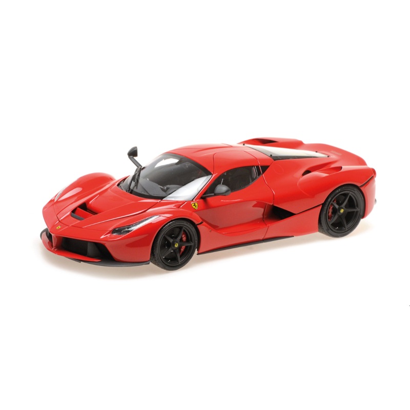 BBR 2013 Ferrari LaFerrari Coupe Rosso Corsa (Ferrari Red) w/ Openings 1:18