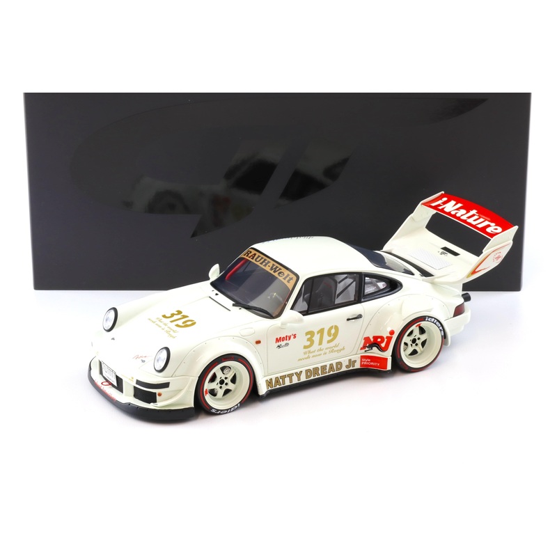 GT Spirit 2024 Porsche 911 964 RWB Natty Dread Jr White 1:18