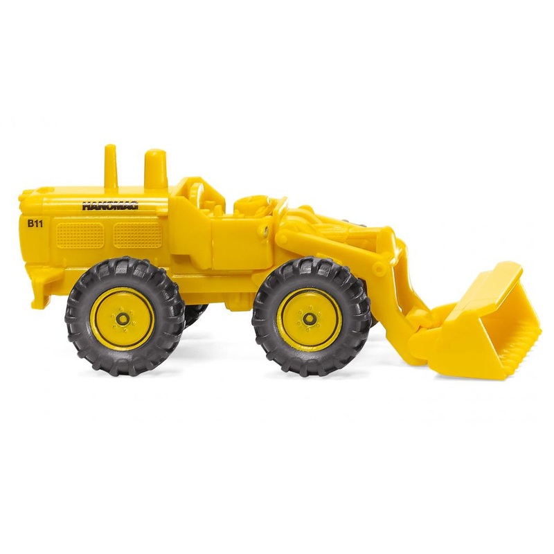 Hanomag wheel loader - corn yellow