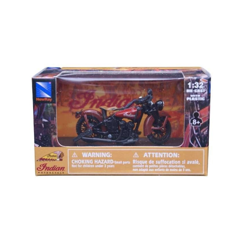 Indian Motorcycle Indian Junior Scout (1937) 1:32 Scale (Blister Damaged)