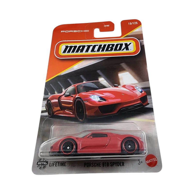 Matchbox Porsche 918 Spyder 1:64 Scale