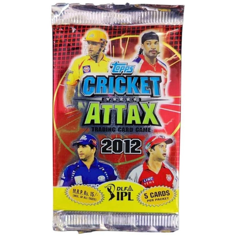 Topps cricket attack cards