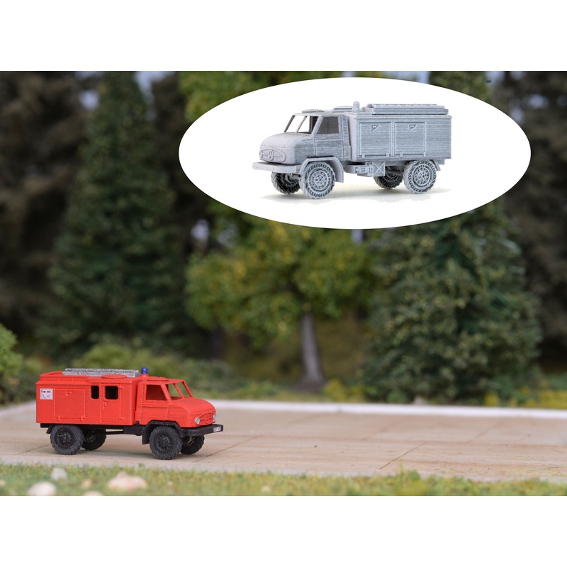 Unimog fire truck - unpainted 