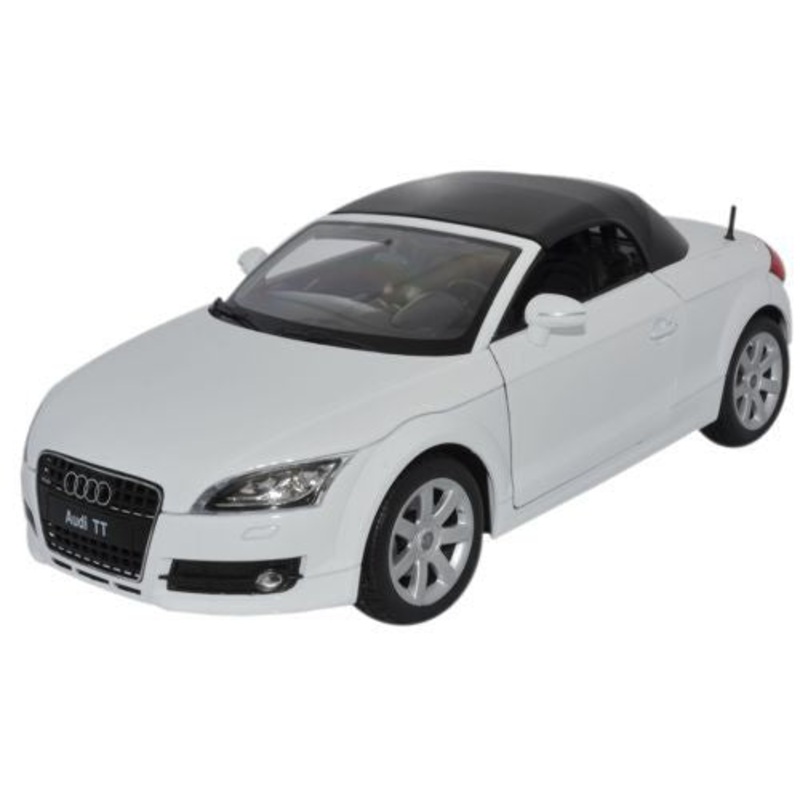 Welly Audi TT Roadster White - 1:18 Scale