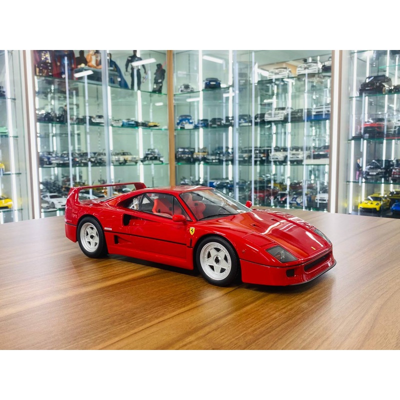 1/12 Metal Diecast - Ferrari F40 Red model car by Norev