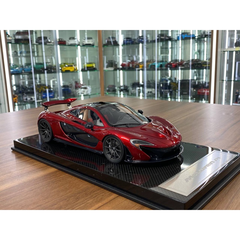 1/18 Resin   Dino McLaren P1 Volcano Red  Limited- 30 pcs