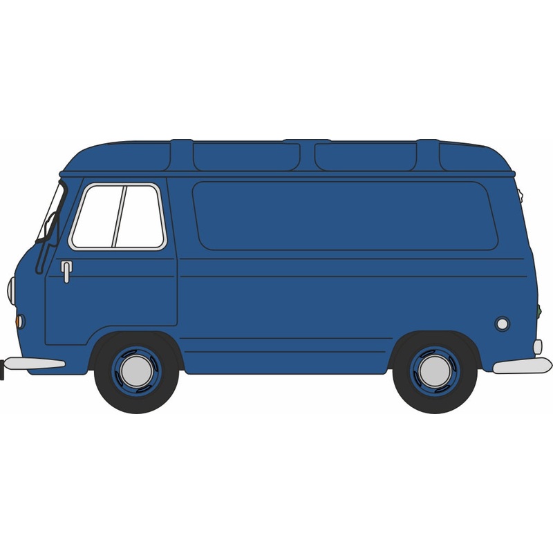 Austin-Morris J4 Van Blue  1:76