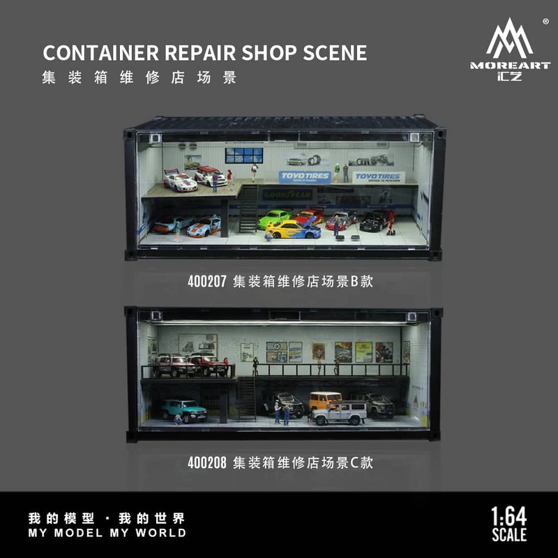 [ETA:  Sep 2025 ] MoreArt 1/64 ABS Container -  Showroom